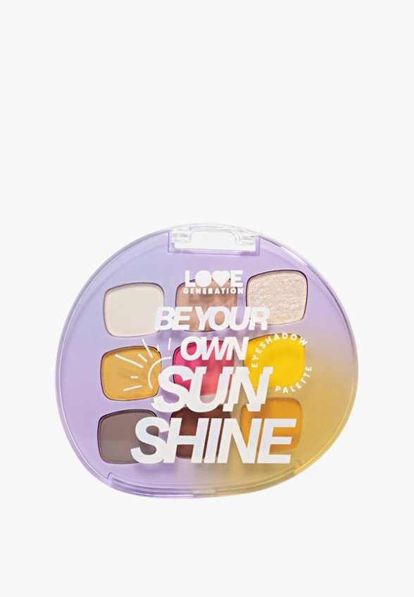 Палетка теней для век Love Generation