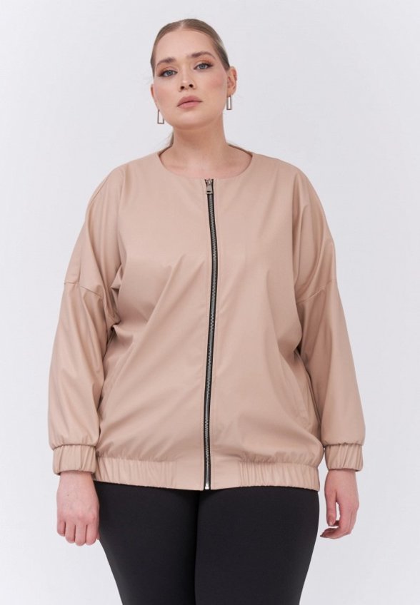 Куртка кожаная Артесса