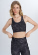 Топ бра спортивный Sensana, Черный1  - превью