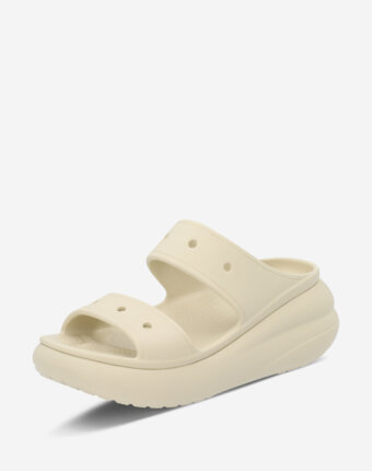 Шлепанцы Crocs Classic Crush Sandal, Бежевый женщинам