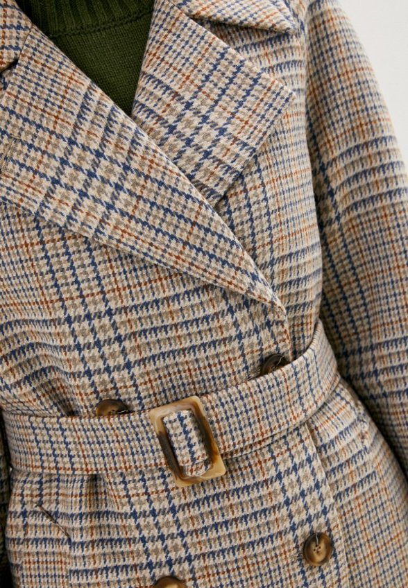 Пальто двубортное Pompa