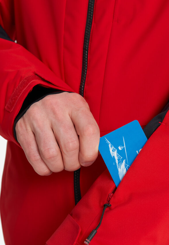 Куртка горнолыжная мужская Rossignol, Красный