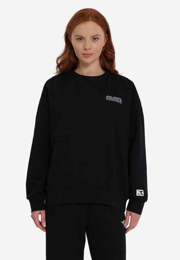 Свитшот женский Diadora, Черный