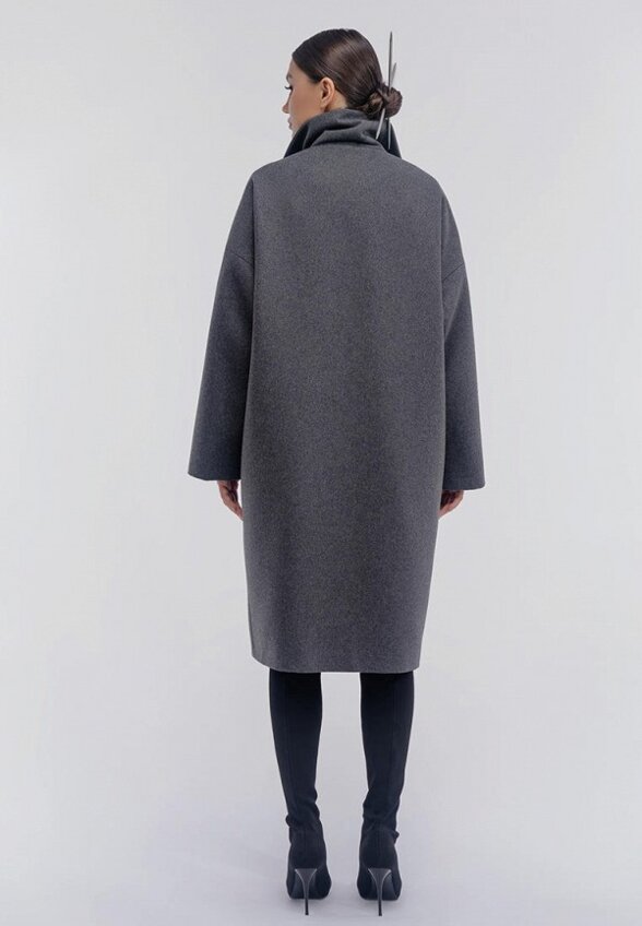 Пальто-кокон IZ13