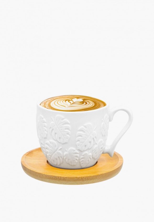 Чашка с блюдцем Elan Gallery