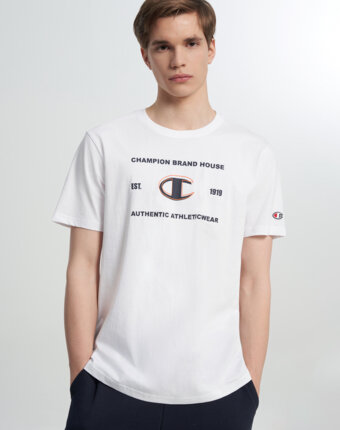 Футболка мужская Champion, Белый женщинам