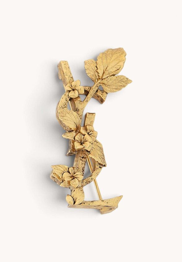 Saint Laurent Brooch