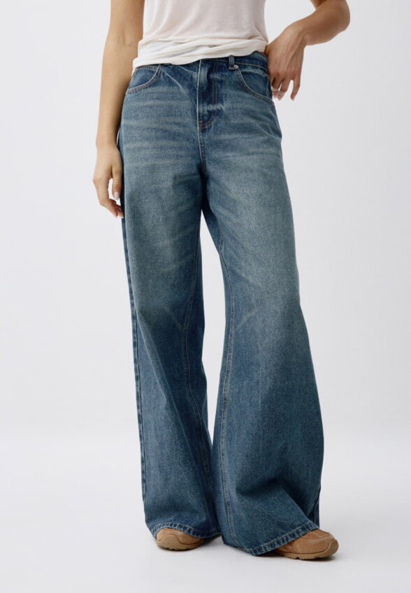 Джинсы WIDE LEG