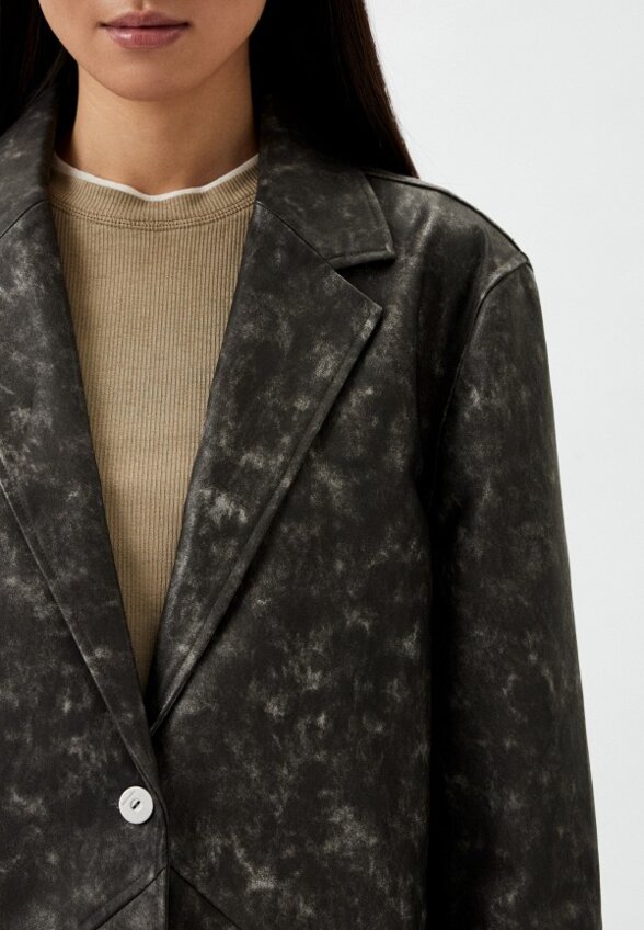 Пальто однобортное Berhasm