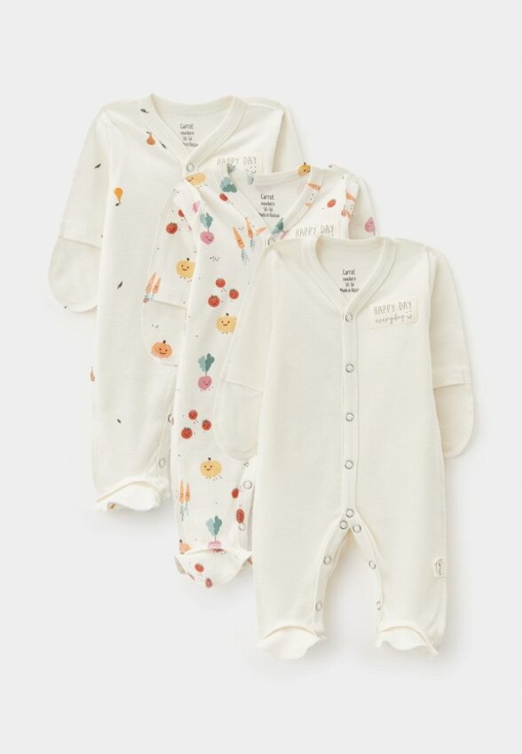 Комбинезоны 3 шт. Carrot