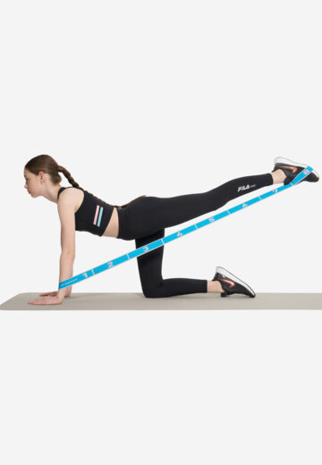 Лента для растяжки Demix, 5 кг, Голубой