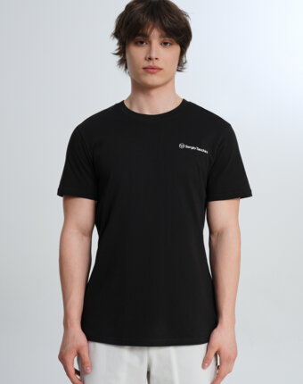 Футболка мужская Sergio Tacchini Essenziale, Черный женщинам