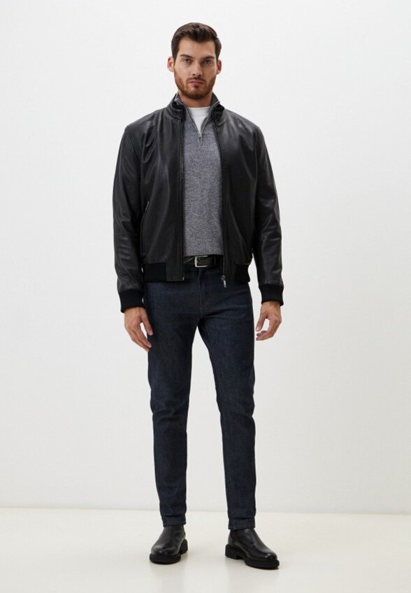 Куртка кожаная Jorg Weber