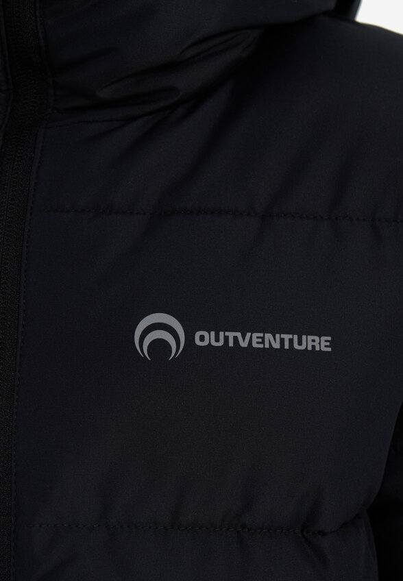 Пальто утепленное детское Outventure, Черный
