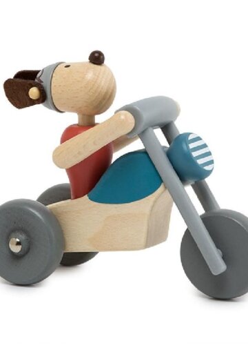 Игрушечный мотоцикл LUKNO, синий