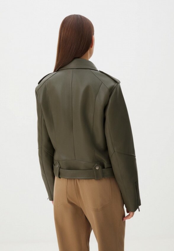 Куртка кожаная Maison David