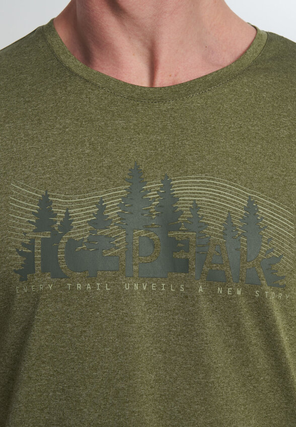 Футболка мужская IcePeak Bearden, Зеленый