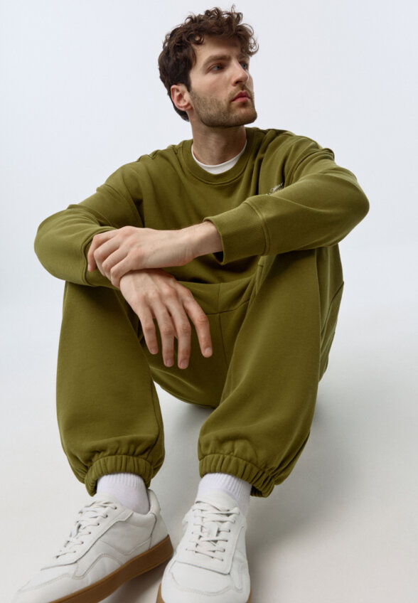 Свитшот OVERSIZE FIT из футера