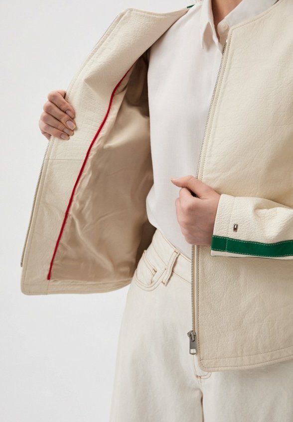 Куртка кожаная Tommy Hilfiger