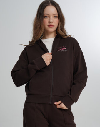 Толстовка женская FILA, Коричневый женщинам
