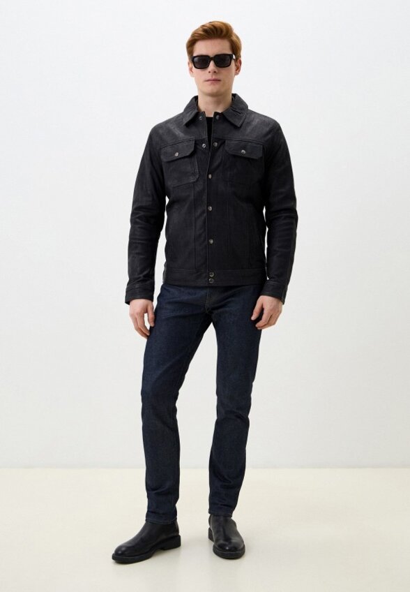 Куртка кожаная Jorg Weber