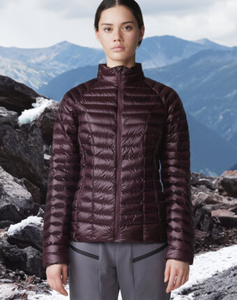 Пуховик женский Mountain Hardwear Ghost, Фиолетовый женщинам