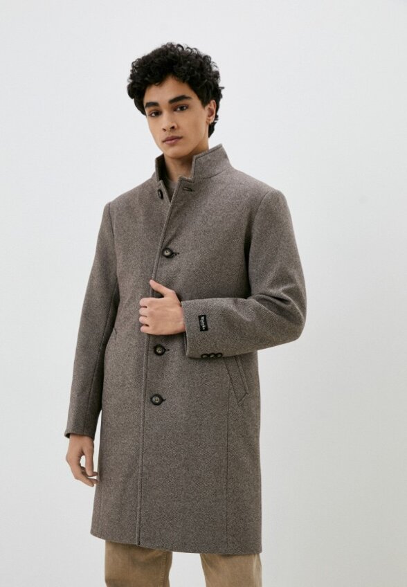 Пальто однобортное Misteks design