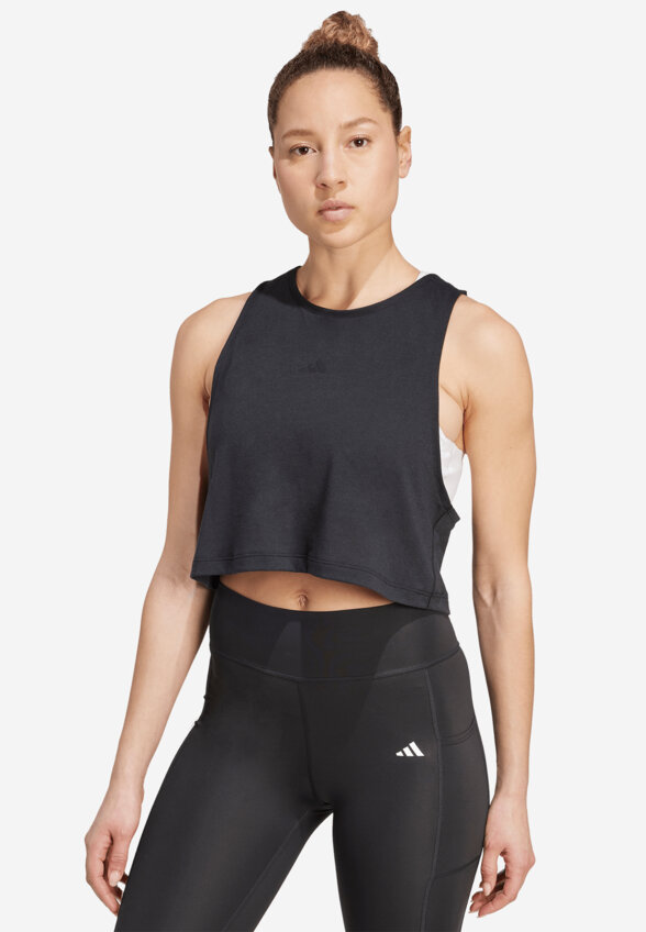 Майка женская adidas, Черный