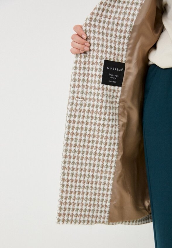 Пальто двубортное Modress