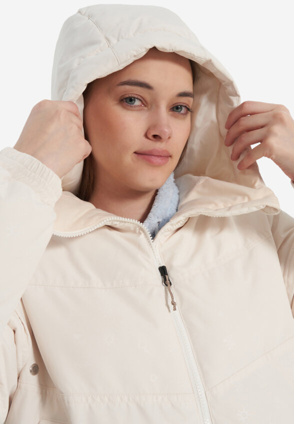 Пуховик женский Protest, Бежевый