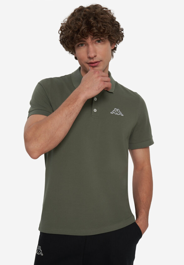Поло мужское Kappa Polo d’Origini, Зеленый