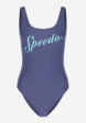 Купальник слитный женский Speedo Logo Deep, Синий6  - превью