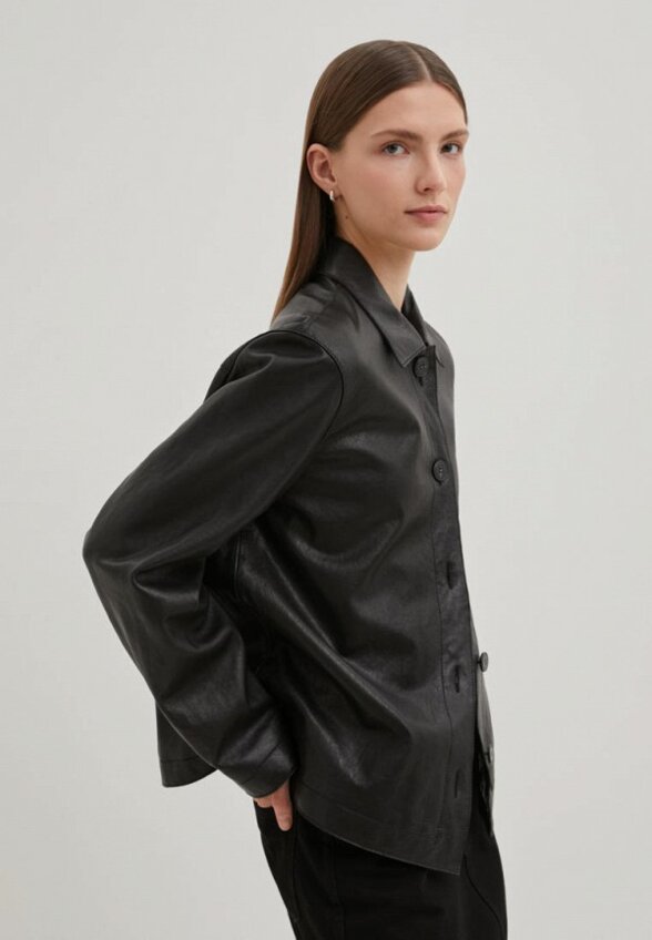 Куртка кожаная Finn Flare