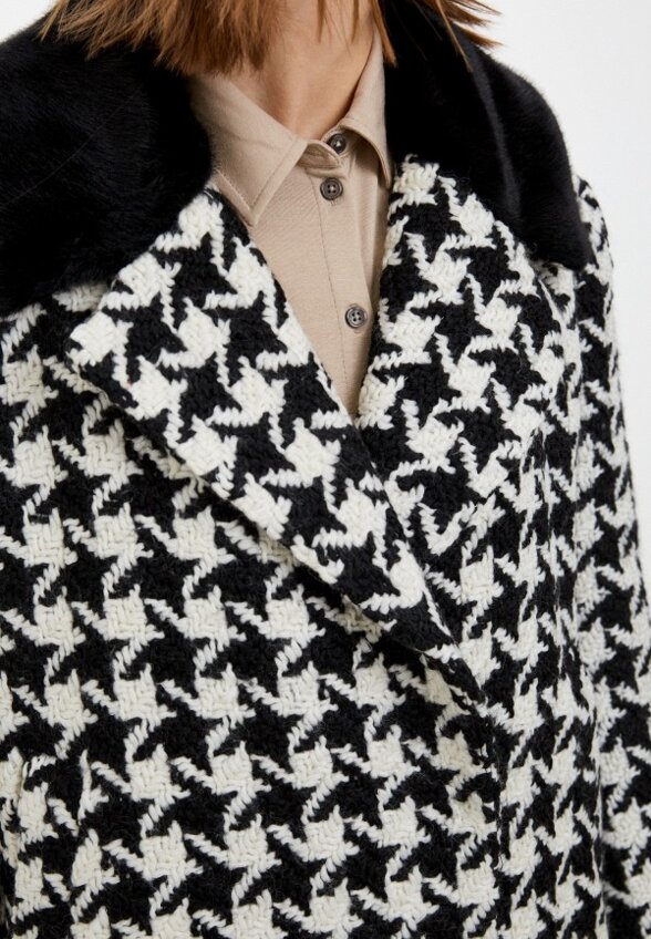 Пальто двубортное To Be One