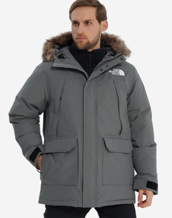 Пуховик мужской The North Face McMurdo, Серый женщинам