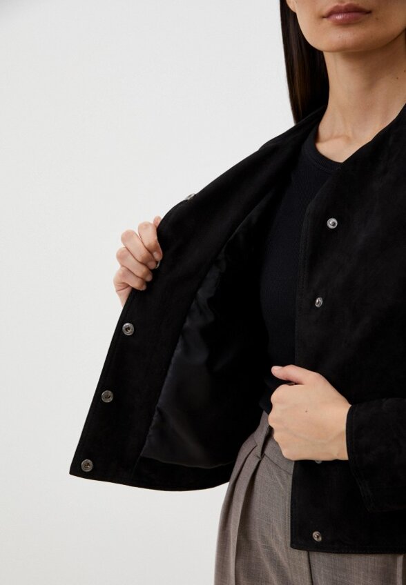 Куртка кожаная Grafinia