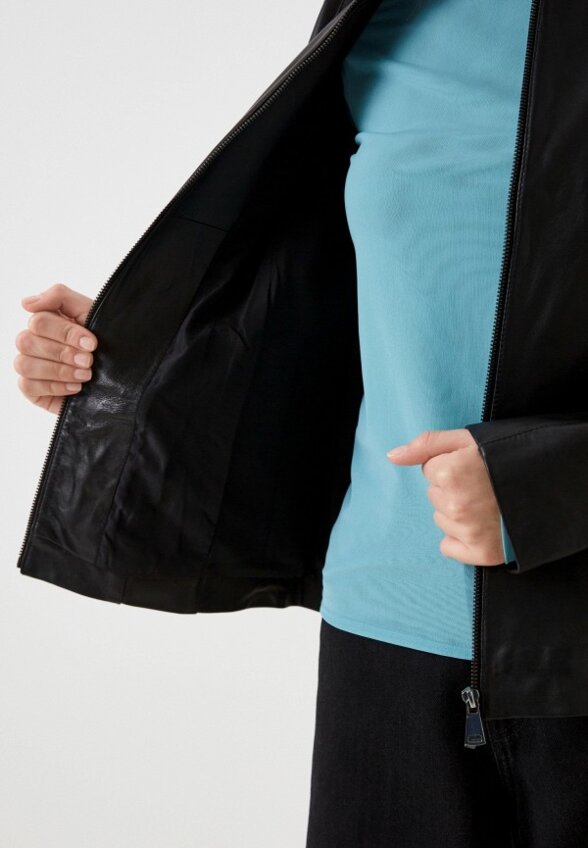 Куртка кожаная Снежная Королева