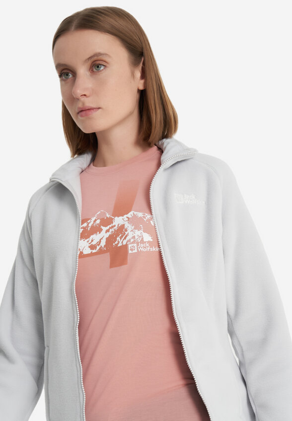 Джемпер флисовый женский Jack Wolfskin Moonrise, Серый