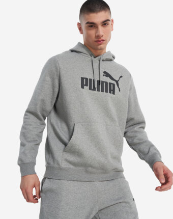 Худи мужское PUMA Ess No. 1 Logo, Серый женщинам