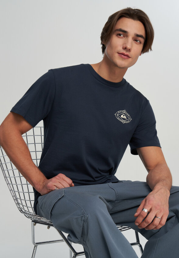 Футболка мужская Quiksilver Nada Mas Tee, Синий