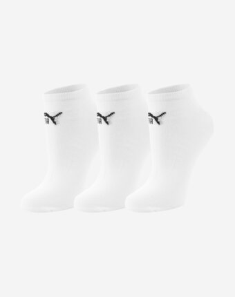 Носки PUMA, 3 пары, Белый женщинам