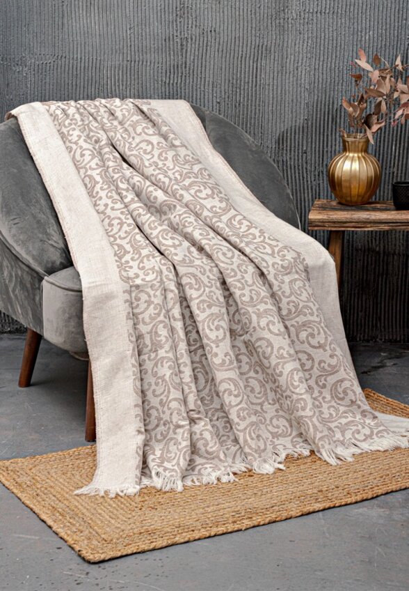 Плед Лён Наш от Василисы