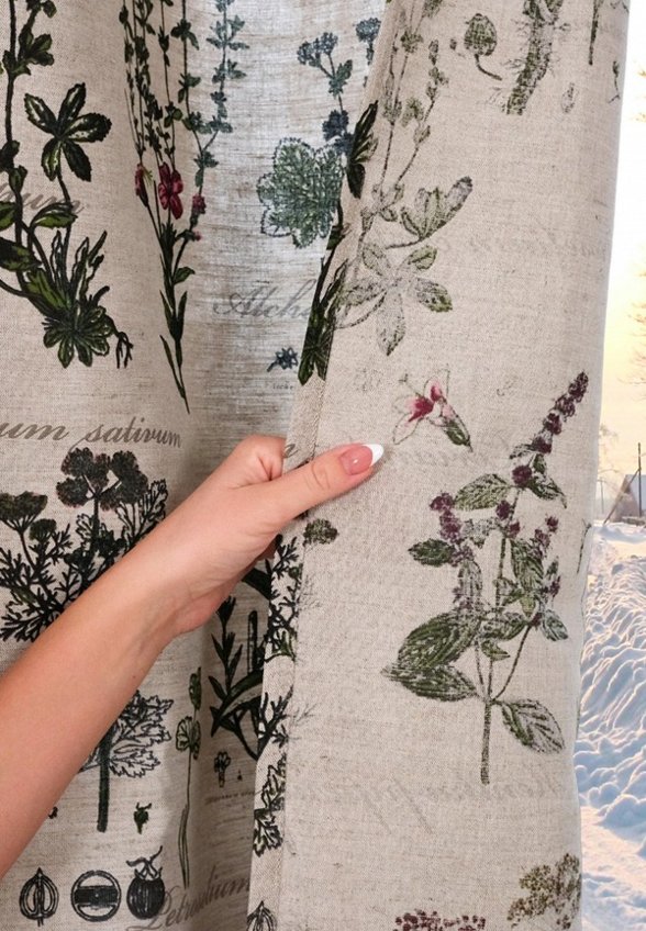 Штора Лён Наш от Василисы