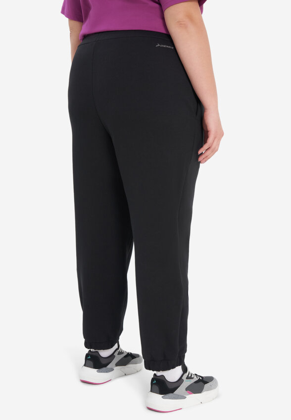 Брюки женские оверсайз Demix, Plus Size, Черный