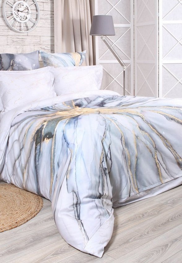 Постельное белье Евро Mona Liza