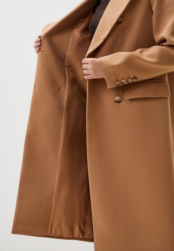 Пальто двубортное Neohit