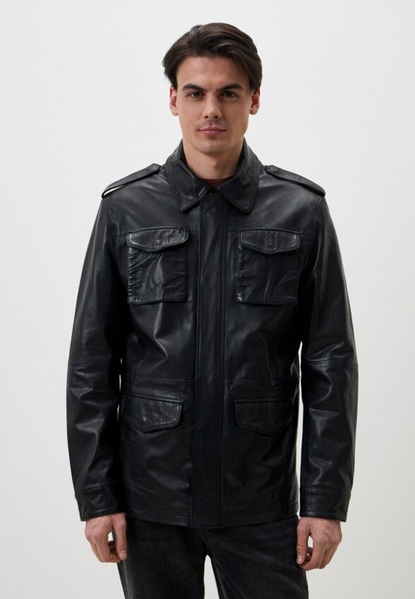 Куртка кожаная Jorg Weber