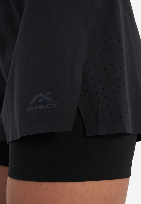 Шорты компрессионные женские Athlex Pulse+, Черный