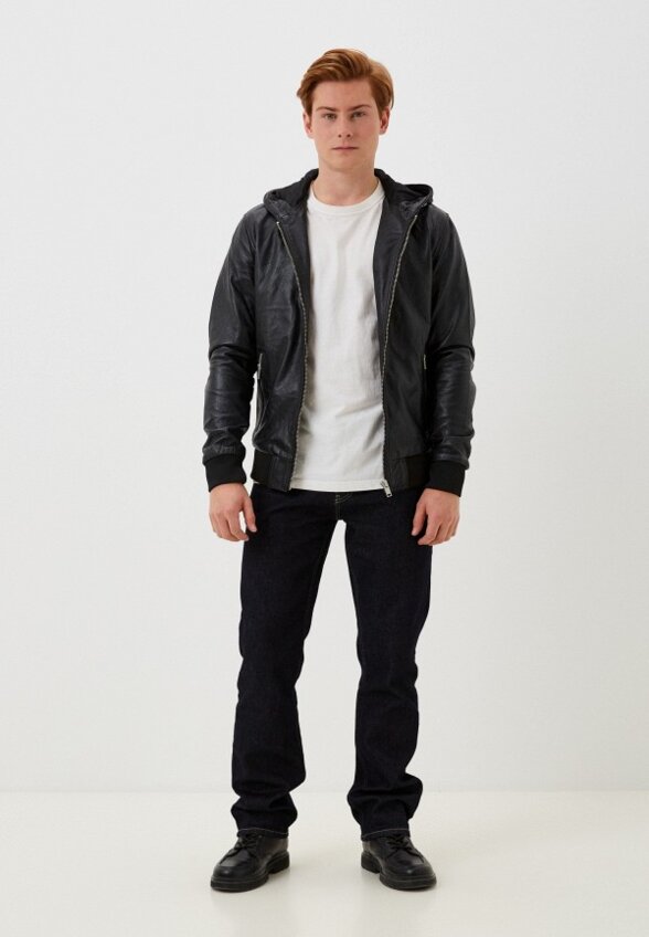 Куртка кожаная Jorg Weber