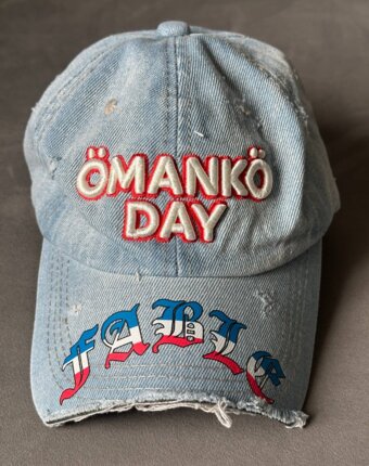 Бейсболка Omanko Day x F | ABLE Sky Blue FABLE женщинам